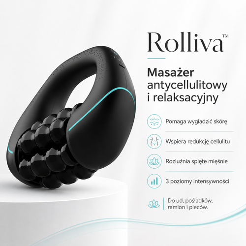 Rolliva™ Masażer Antycellulitowy i Relaksacyjny do Ciała